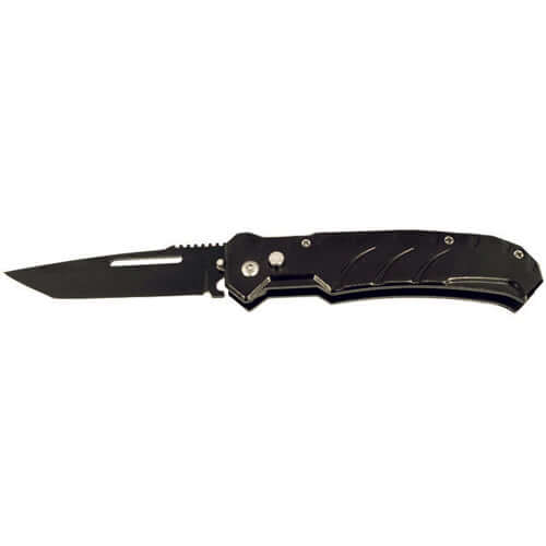 Automatic Heavy Duty Knife with solid handle - Open