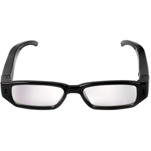 HD Eye Glasses Hidden Spy Camera with Built in DVR Front