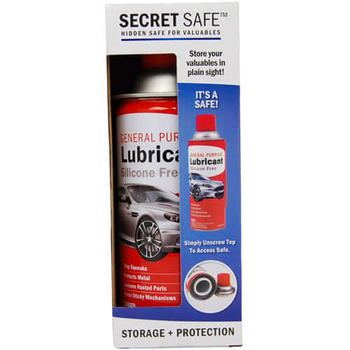 Lubricant Diversion Safe Package