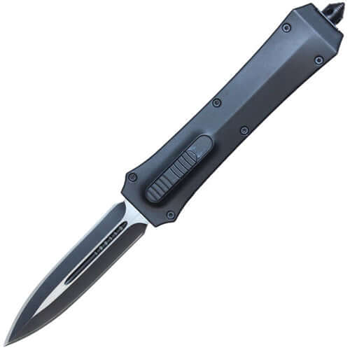 OTF (Out The Front) automatic heavy duty knife double edge blade