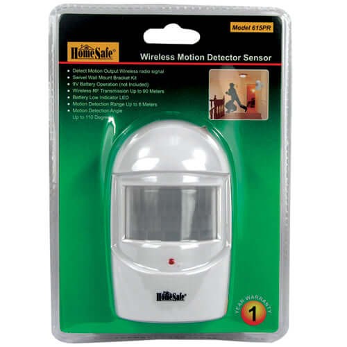 HomeSafe Wireless Home Security Motion Sensor Package
