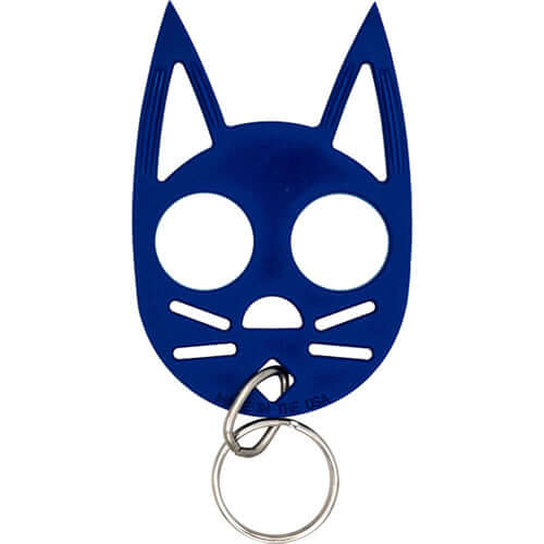 Cat Strike Self-Defense Keychain Blue