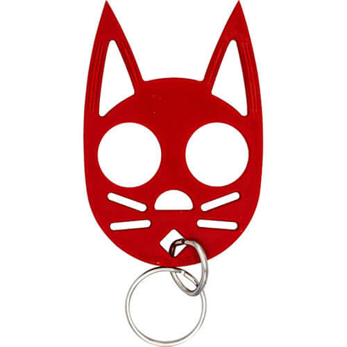 Cat Strike Self-Defense Keychain Red