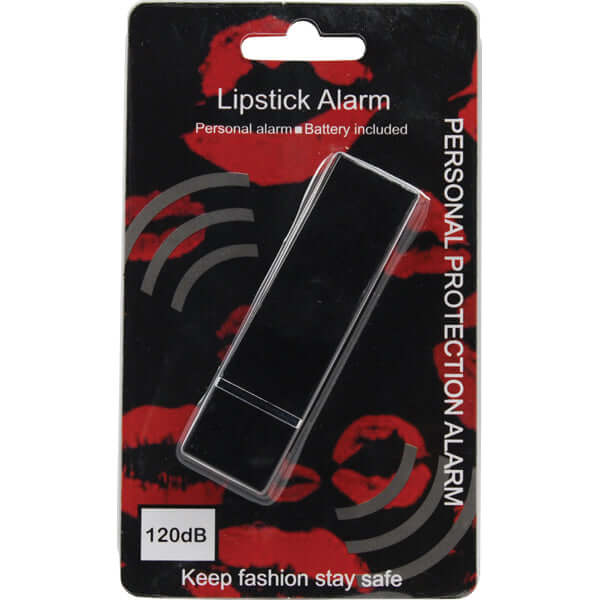 Fashionable Lipstick Alarm Package Black