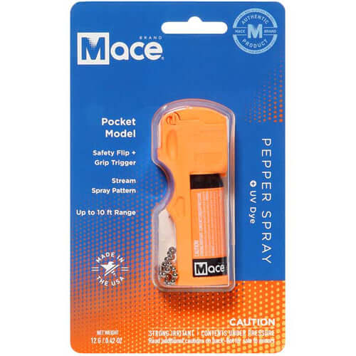 Mace® Pocket Model Pepper Spray - Orange