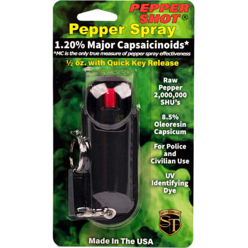 Pepper Shot 1.2% MC 1/2 oz Halo Holster - 1