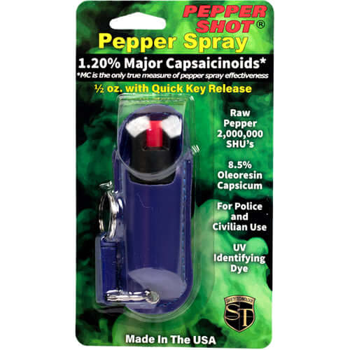 Pepper Shot 1.2% MC 1/2 oz Halo Holster - 2