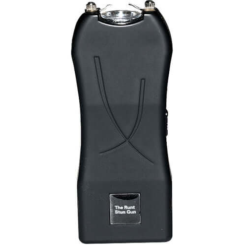 Rechargeable Runt 80,000,000 volt stun gun with flashlight and wrist strap disable pin