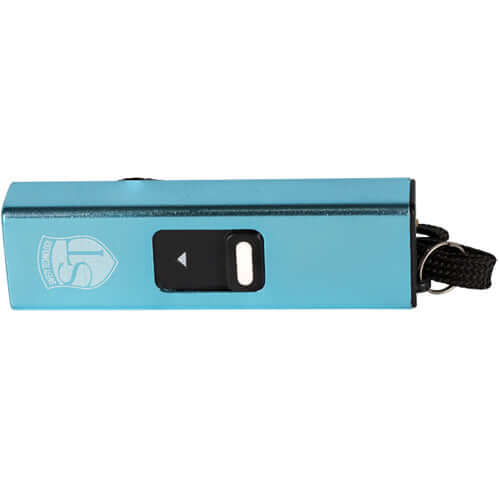 Slider 40 million volt stun gun flashlight 4.9 milliamps - Blue